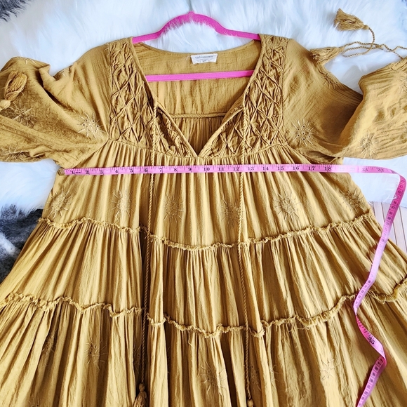 Summer Sundance Dress Casual Boho full swing women l - Picture 2 of 8